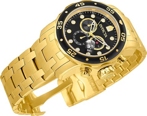 【福袋セール】 インビクタ 腕時計 12852 シルバーダイヤル ステンレス鋼ストラップ ゴールド スチール ケース 38mm 石英