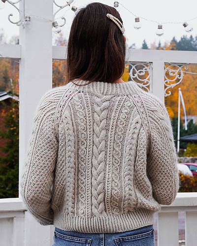Ravelry Arctic Light Sweater Pattern By Veronika Lindberg