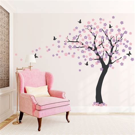 Cherry Blossom Tree Wall Decal Styleywalls On With Cherry