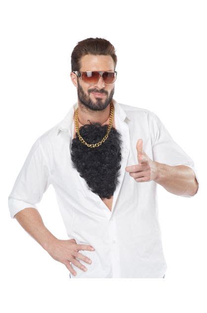 costume king macho disco 60s 70s men costume hairy chest cover costume king online themarket