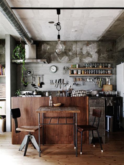 25 Best Small Industrial Kitchen Ideas And Photos Houzz