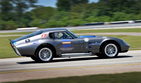 That's a factory five daytona coupe kit car. High school students build Shelby Daytona Coupe