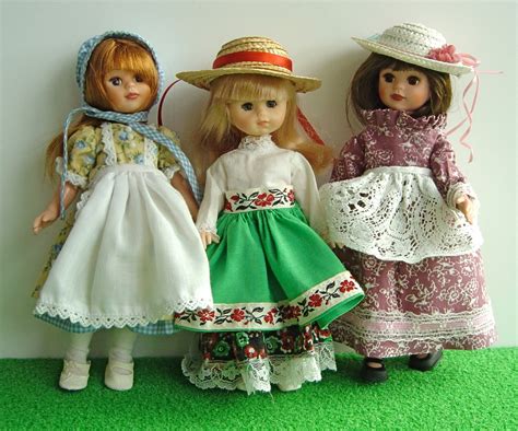 Old Fashioned Dresses For 8 Dolls Such As Ginny Betsy Mccall