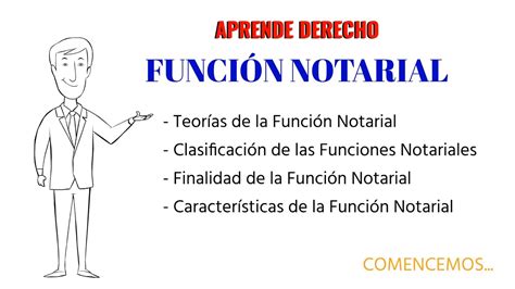 Funciones Notariales Introducción Al Derecho Notarial 🦉 Youtube