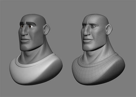 Artstation Stylized Head Basemesh Resources