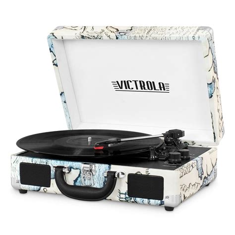 Victrola Journey Bluetooth Suitcase Record Player With 3 Speed