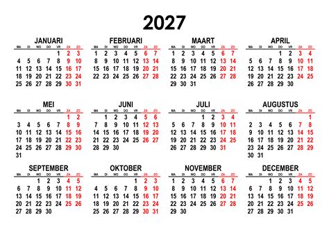 Kalender 2027 A3