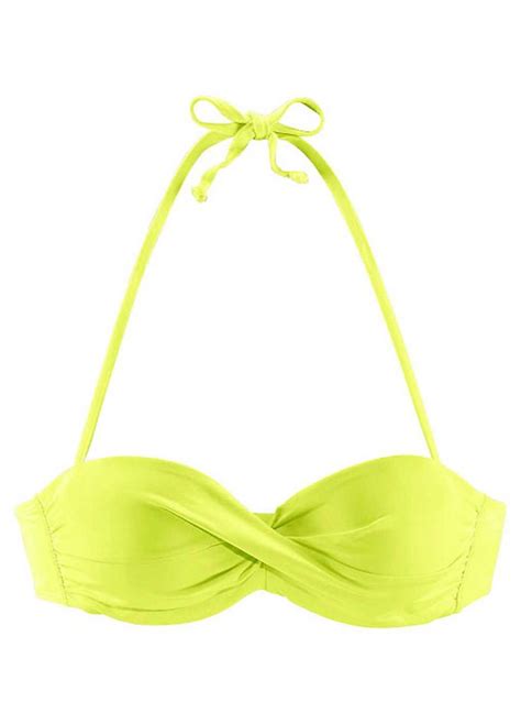 Lime Spain Underwired Bandeau Bikini Top By Soliver Swimwear365