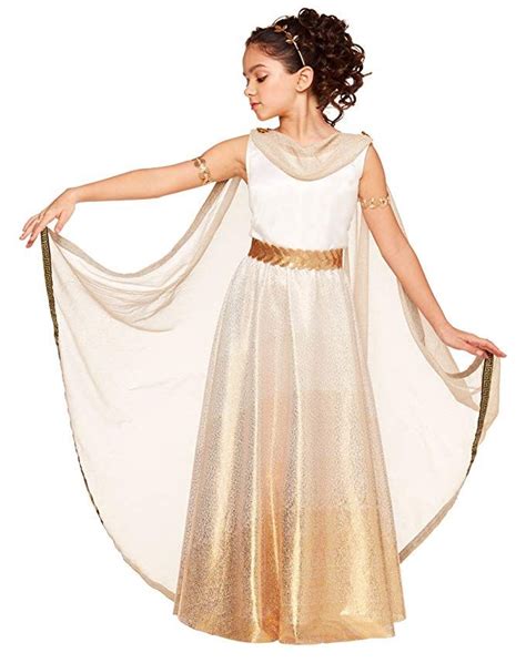 Spirit Halloween Kids Goddess Costume Deluxe Goddess Costume Greek