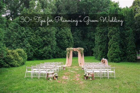 Make Your Wedding Environmentally Friendly With These 30 ...