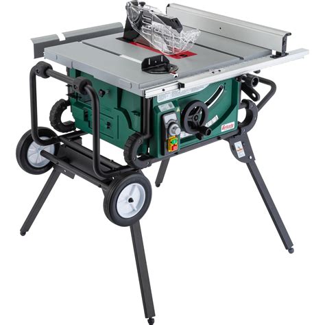 10 2 Hp Portable Table Saw With Roller Stand At