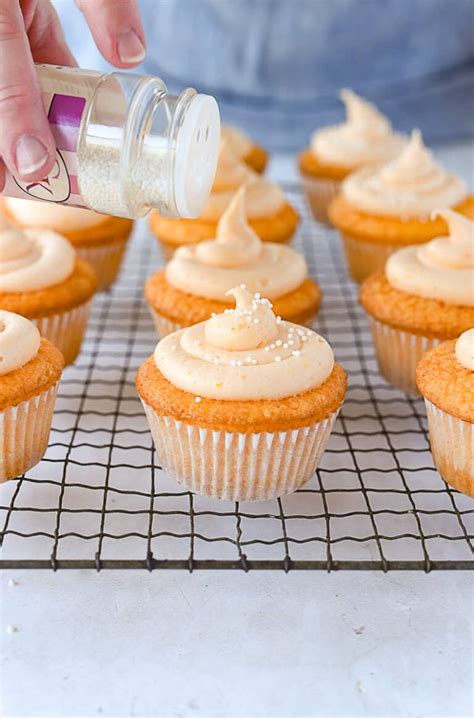 Orange Creamsicle Cupcakes By Leigh Anne Wilkes