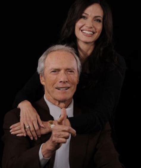 Clint Eastwood And Angelina Jolie Clint Eastwood Photo