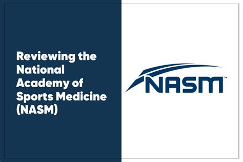 Review National Academy Of Sports Medicine Nasm Certifications For