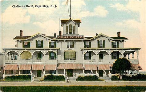 New Jersey Nj Cape May Chalfonte Hotel Early Postcard Cape May