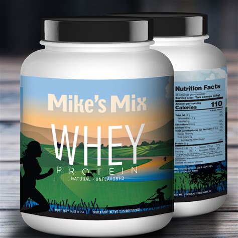 Mikes Mix Unflavored Whey Protein Mikes Mix Sports Nutrition