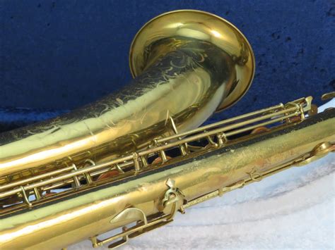 Cg Conn Transitional Baritone Saxophone 1929 Serial M235738