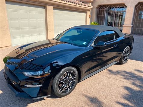 Sold 2019 Ford Mustang Convertible Ecoboost Premium Turbocharged Auto