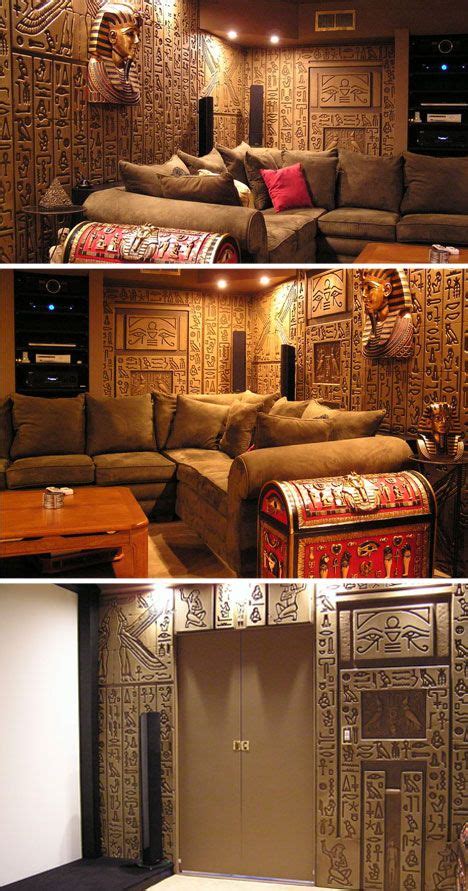 Enjoy free shipping on most stuff, even big stuff. Egyptian-Themed-Home-Theater and other such things | Home ...