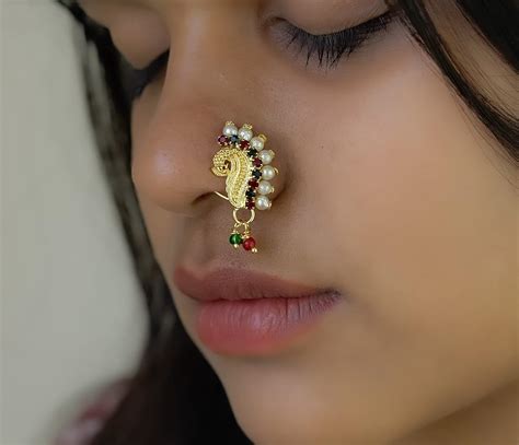 Top 70 Marathi Nose Ring Without Piercing Vn
