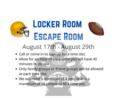 Locker Room Escape Room