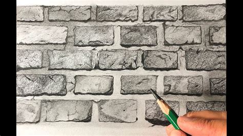 Brick Wall Drawing At Explore
