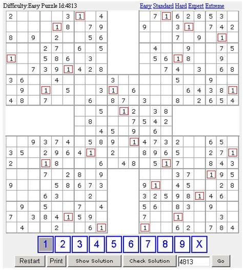 100 Printable Samurai Sudoku Puzzlesincluding Easynormalhardexpert