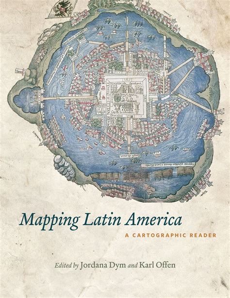 A Book With An Image Of A Map On The Front And Back Cover That Reads