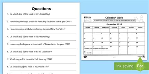 Problem Solving December 2018 Worksheet Teacher Made