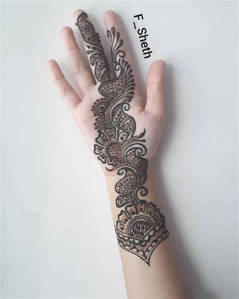 Mehndi Designs For Front Hand In Arabic Style K Fashion