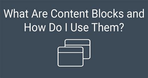 What Are Content Blocks And How Do I Use Them Constant Contact