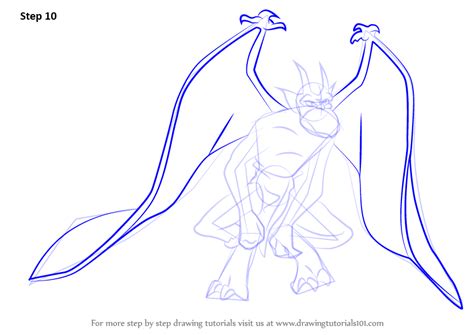 Learn How To Draw Brooklyn From Gargoyles Gargoyles Step