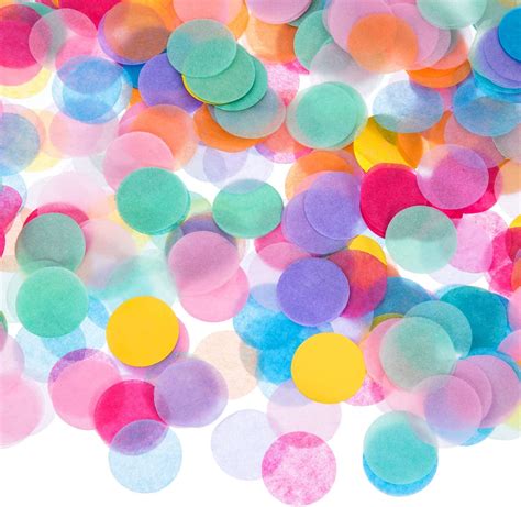 Funfetti Paper Party Confetti Dots In Fresh Greens Mix 300 Pieces