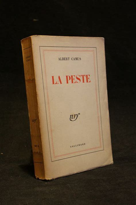 Camus La Peste Autographe Edition Originale Edition