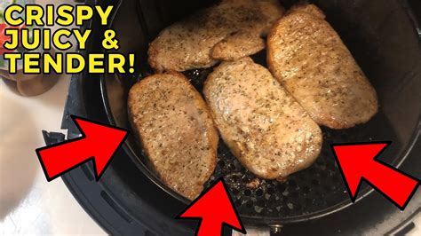 Coat each pork chop with olive oil. How To Cook Boneless Pork Chops In Air Fryer QUICKLY ...