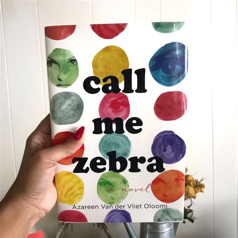 We're on a literary journey with our book date CALL ME ZEBRA by Azareen