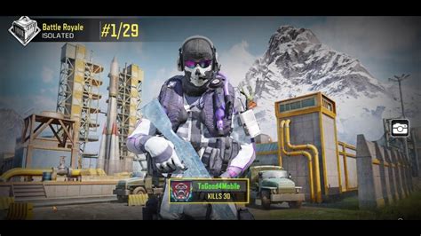 30 Bomb With Ghost Plasma Cod Mobile Battle Royale Youtube