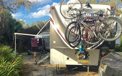 Diy Fifth Wheel Pin Box Bike Rack Pictures Learn To Rv