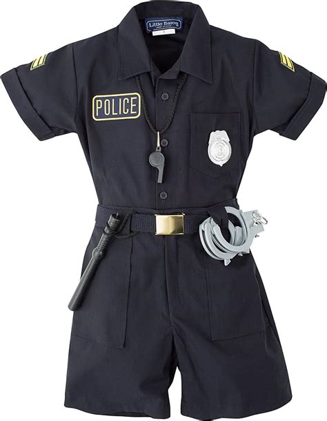 Childrens Police Uniform Outfit 2t Clothing