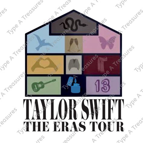 The Eras Tour Lover House Svg Png Swiftie Taylors Etsy Canada