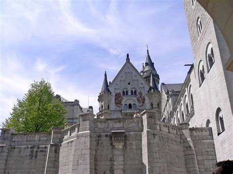 Germany New Swan Castle Neuschwanstein Castle And Hohenschwangau Castle