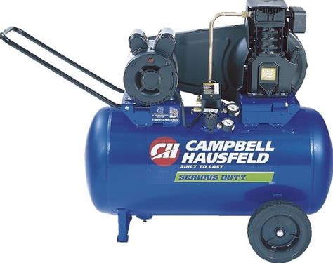 1campbell Hausfeld Vs5006 15 Amp 2 Horsepower 20 Gallon Oiled Wheeled
