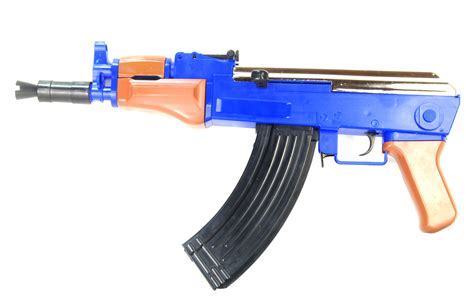 Cyma P998 Aks 74 Krinkov Draco Spring Powered Bb Gun In Blue Bbguns4less