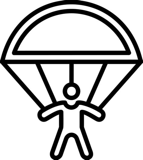 Skydiving Vector Icon Design 16425367 Vector Art At Vecteezy