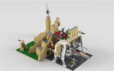 That, you may remember, was the moon that hosted the headquarters of the rebel base in the second half of a new hope, and it was returned to in 2016's rogue one: Rendering a Hidden Gem: Yavin IV Rebel Base - Reid's For Fun