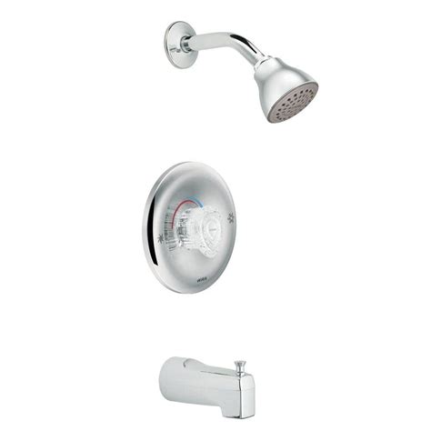 Moen Chateau Posi Temp Single Handle 1 Spray Tub And Shower Faucet With