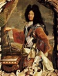 a painting of a man with long black hair and an orange outfit holding a ...
