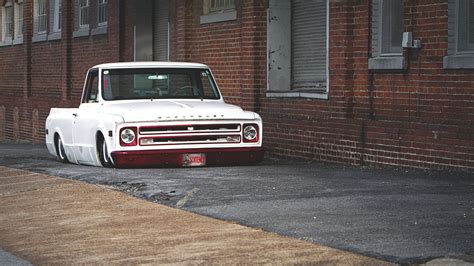 Chevrolet Truck Slammed Classic Car Classic C 10 Hd Wallpaper Cars