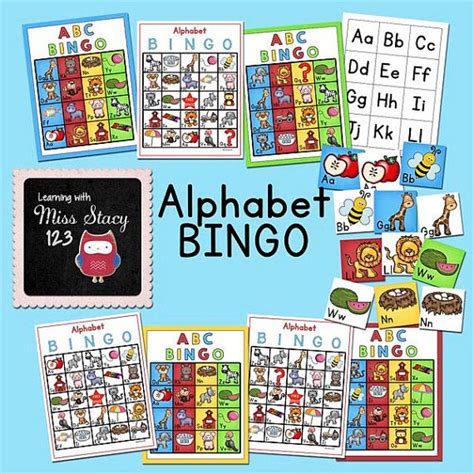 Abc Bingo Etsy Abc Bingo Alphabet Bingo Teacher Cards