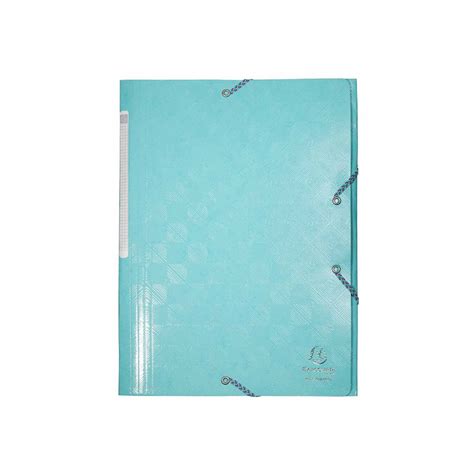 Exacompta Portfolio Folder A4 Elasticated Pack Of 10 Blue Ryman Us
